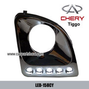 Chery Tiggo DRL LED Daytime Running Lights Car headlight parts Fog lam